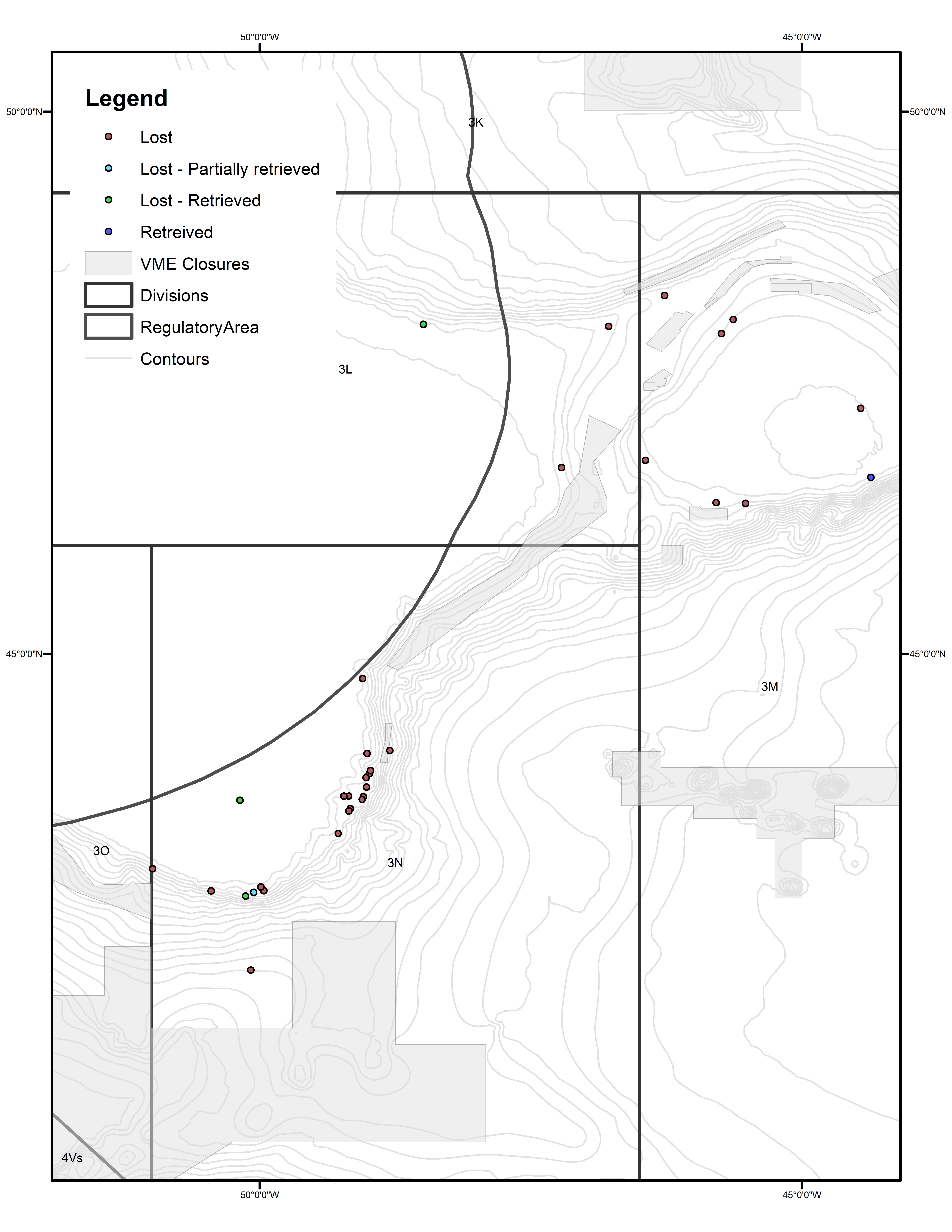 lost gear map